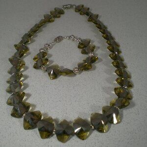 Crystal Flare Jewelry Set
